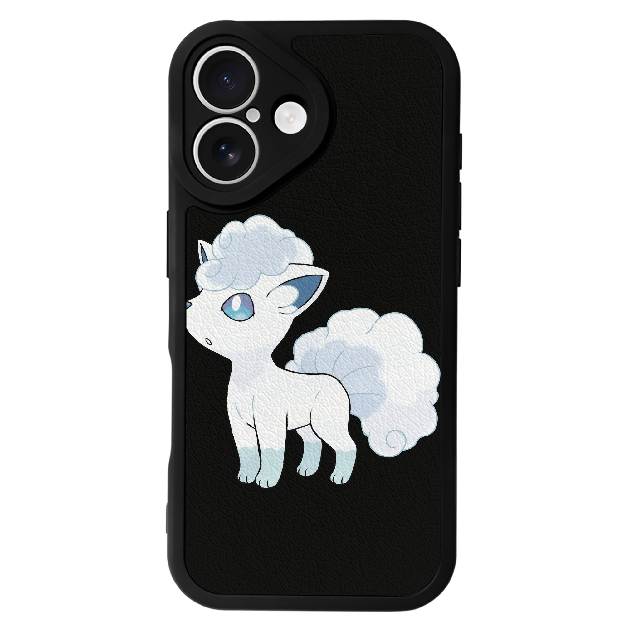 （画像用） ポケットモンスター Pokémon 【iPhone 16シリーズ対応】シリコンスマホケース（レザー調） 材質：シリコン